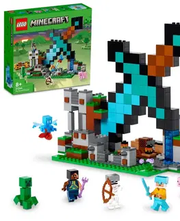 Hračky LEGO LEGO - Minecraft 21244 Rytířská základna