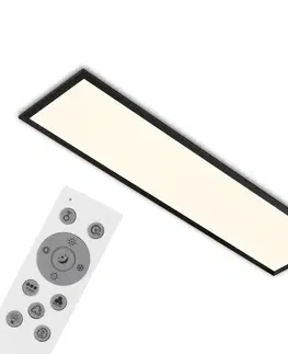 LED stropní svítidla BRILONER CCT svítidlo LED panel, 100 cm, 24 W, 2400 lm, černá BRILO 7054-015