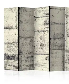 Paravány Paraván Love the Concrete Dekorhome 225x172 cm (5-dílný)