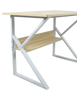 Pracovní stoly Pracovní stůl s policí TARCAL Tempo Kondela 100x60 cm