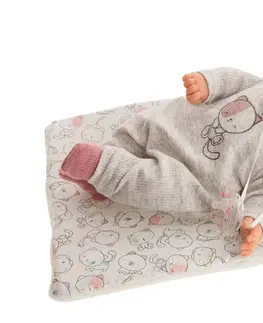 Hračky panenky ANTONIO JUAN - 11115 KIKA - realistické miminko se zvuky a měkkým látkovým tělem