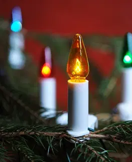 Vánoční dekorace Světelný řetěz Felicia barevná, 16 žárovek