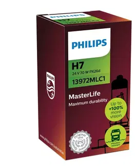 Autožárovky Philips H7 MasterLife 24V 13972MLC1