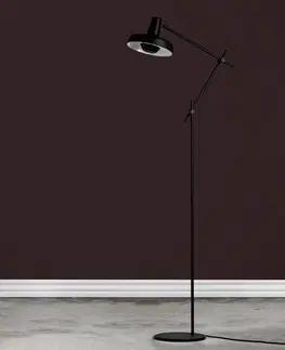 Stojací lampy GRUPA GRUPA Arigato stojací lampa, třídílné rameno černá