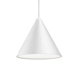 Závěsná světla FLOS FLOS String Light Cone závěsná lampa bílá 12m Touch