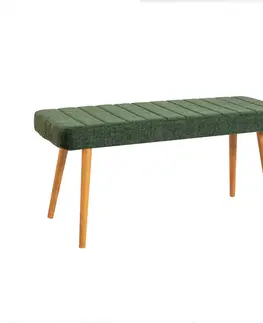 Kuchyňské a jídelní židle Jídelní lavice STORMI borovice atlantic zelená