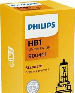 Autožárovky Philips HB1 12V 65/45W P29t Standard 1ks 9004C1