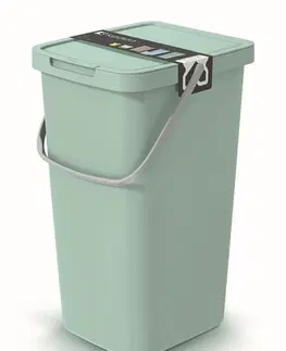 Odpadkové koše Prosperplast Odpadkový koš SELECT 25 l světle zelený