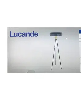 Lampy Lucande Lucande - Stojací lampa FILORETA 3xE27/60W/230V 