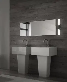 Nástěnná svítidla Briloner Koupelnové a zrcadlové světlo Klak Brilo, černé, 32 cm
