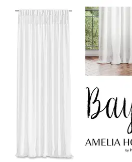 Záclony Záclona AmeliaHome Baya I bílá, velikost 140x250