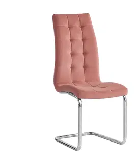 Židle Jídelní židle SALOMA NEW Tempo Kondela Růžová