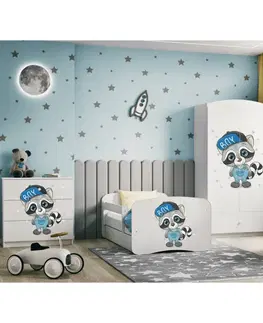 Dětský nábytek Kocot kids Dětská skříň Babydreams 90 cm mýval bílá
