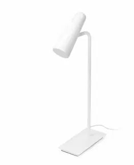 Designové stolní lampy FARO LAO bílá stolní lampa