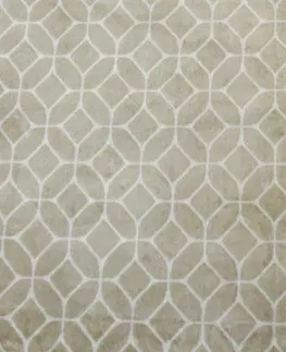 Koberce a koberečky Kontrast Koberec CILIA kruh 120x170 cm béžovo-bílý