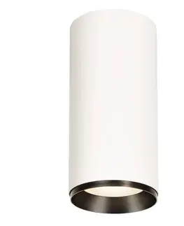 LED stropní svítidla SLV BIG WHITE NUMINOS XL PHASE přisazené stropní svítidlo bílé/černé 36 W 4000 K 24° 1005702