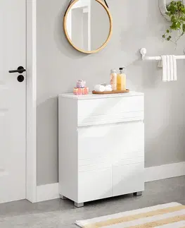 Koupelnové skříňky Koupelnová skříňka 60x30x80cm bílá