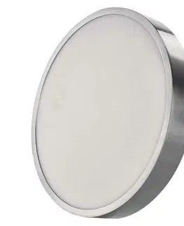 LED stropní svítidla EMOS LED svítidlo NEXXO broušený nikl, 30 cm, 28,5 W, teplá/neutrální bílá ZM5253