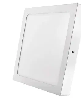 LED nástěnná svítidla EMOS LED panel 300×300, přisazený bílý, 24W teplá bílá 1539061080