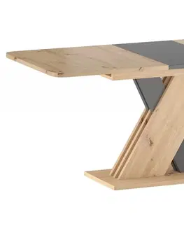 Jídelní stoly Rozkládací jídelní stůl EXEL Signal Dub artisan