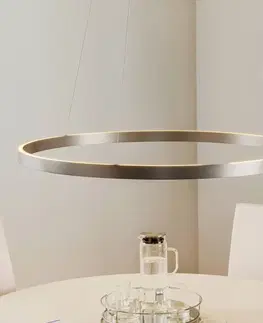 Závěsná světla Knapstein Circle - závěsné světlo LED s řízením gesty