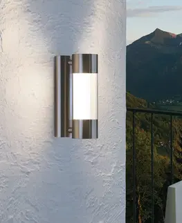Venkovní nástěnná svítidla EGLO Venkovní nástěnné LED svítidlo Robledo z oceli