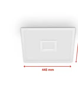 LED panely Telefunken LED panel centreback CCT RGB 45x45cm bílý