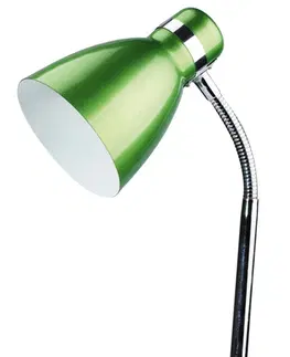 Lampy na noční stolek Rabalux stolní lampa Patric E14 1x MAX 40W zelená 4208