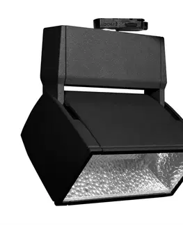 Svítidla pro 3fázový kolejnicový systém LTS Pekařský LED reflektor, černý L13