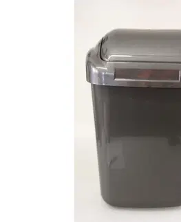 Odpadkové koše PLAFOR - Koš odpadkový 30l grafit