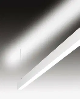 LED lustry a závěsná svítidla SEC Závěsné LED svítidlo přímé a nepřímé osvětlení WEGA-MODULE2-FAA-DIM-DALI, 50 W, bílá, 1409 x 50 x 79 mm, 3000 K, 5950 lm 320-B-551-01-01-SP