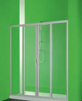 Sprchové kouty HOPA Sprchové dveře MAESTRO CENTRALE BARVA rámu Bílá, Rozměr A 120 cm, Rozměr C 185 cm, Směr zavírání Univerzální Levé / Pravé, Výplň Polystyrol 2,2 mm (acrilico) BSMAC12P
