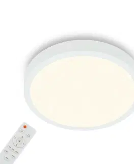 LED stropní svítidla BRILONER CCT LED přisazené svítidlo pr. 38 cm, 22 W, 2900 lm, bílé BRILO 3704-016