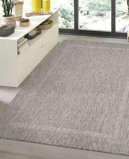 Koberce a koberečky Vopi Koberec venkovní Relax šedá, 80 x 150 cm