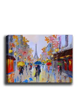 Obrazy Wallity Obraz na plátně Rainy alley  50x70 cm