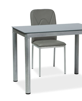 Jídelní stoly Jídelní stůl BOVEC 60x100 cm, šedá
