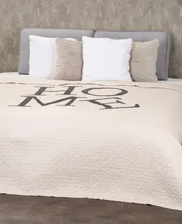 Přikrývky Domarex Přehoz na postel Home béžová, 220 x 240 cm