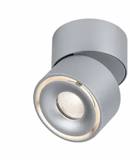 LED bodová svítidla PAULMANN Přisazené svítidlo LED Spircle matný chrom 8,0W 3.000K 36° 933.75