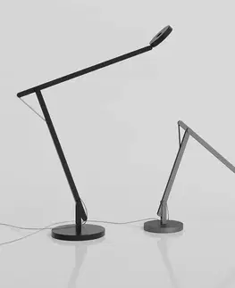Stolní lampy kancelářské Rotaliana Rotaliana String Mini DTW stolní stříbrná, černá
