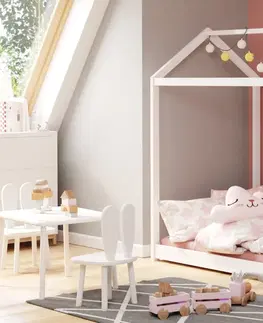Dětské pokoje Expedo Dětská postel MOBY, 80x160, borovice + rošt
