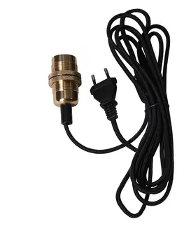 Závěsná světla s konektorem STAR TRADING E14 patice Fade s kabelem, měď