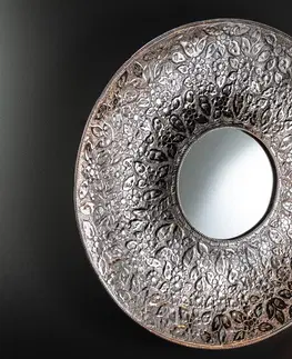 Zrcadla LuxD Designové nástěnné zrcadlo Latoya 81 cm stříbrné
