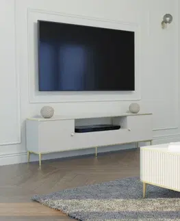 TV stolky ARTBm Tv stolek PETRA Barva: Bílá