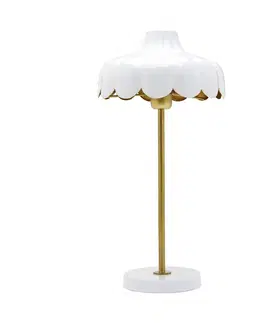 Stolní lampy PR Home PR Home Wells stolní lampa bílá/zlatá