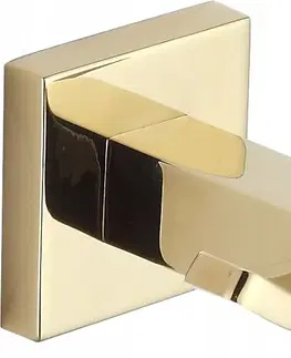 Koupelnový nábytek Věšák na ručníky dvojitý MEXEN VANE zlatý