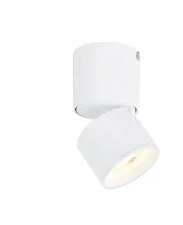 LED bodová svítidla ACA Lighting bodové svítidlo nástěnné LED 5W COB 80° 3000K 400LM bílá hliník D5,6XH10CM PLUTO RA33LEDS6WH