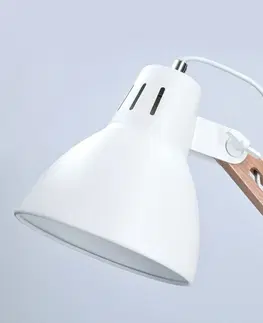 Stolní lampy do kanceláře Solight stolní lampa Falun, E27, bílá WO57-W