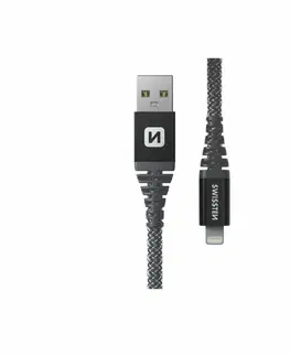 Elektronika SWISSTEN Nabíjecí kabel kevlarový USB Lightning, 1,5 m