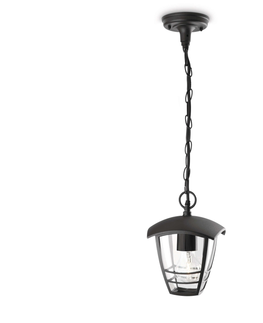Zahradní lampy Philips Philips 15386/30/16 - Venkovní závěsný lustr MYGARDEN CREEK 1xE27/60W/230V IP44 