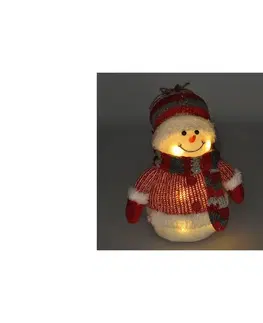 Vánoční dekorace   1V257 - LED Vánoční dekorace LED/3xAA sněhulák 